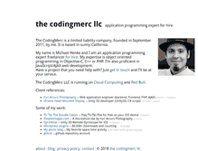 Tablet Screenshot of codingmerc.com